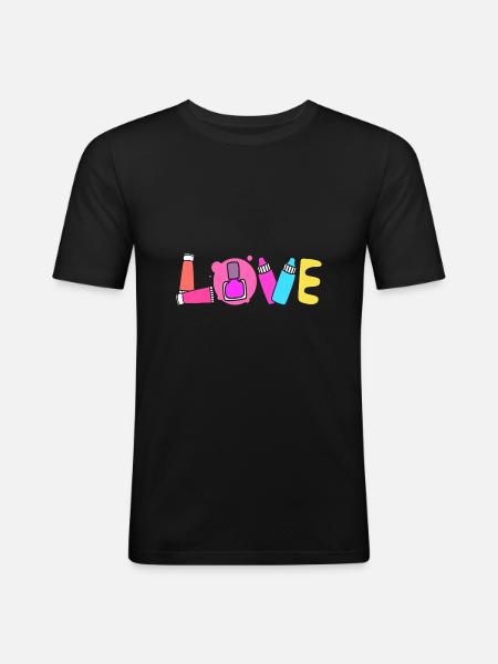 Beautician - Men's Slim Fit T-Shirt - black