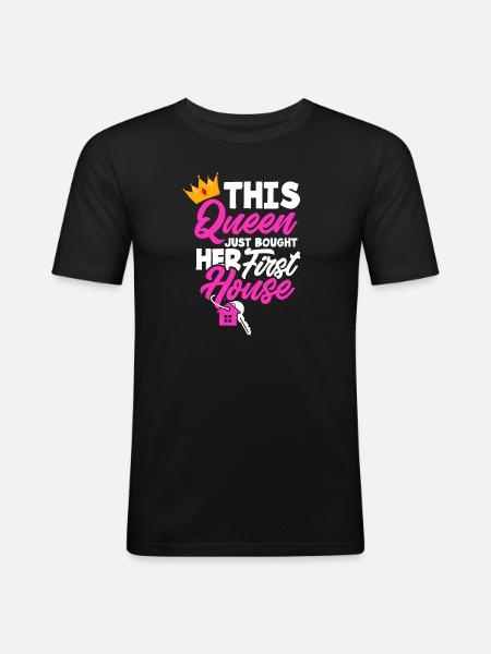 Homeowner Home Purchase Gift - Men's Slim Fit T-Shirt - black