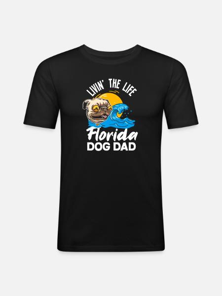 Florida - Men's Slim Fit T-Shirt - black