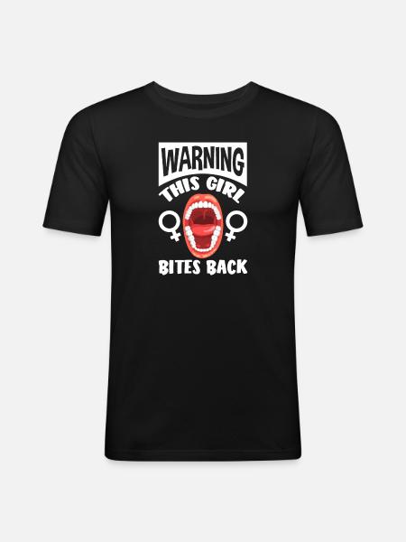 Feminism Feminist - Men's Slim Fit T-Shirt - black