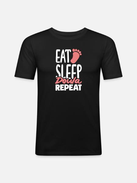 Doula Gift Doula Doulas - Men's Slim Fit T-Shirt - black
