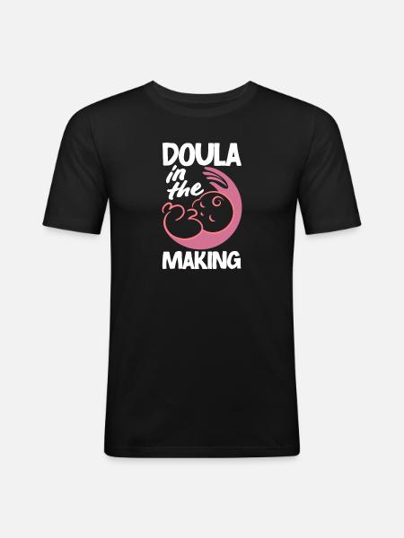 Doula Gift Doula Doulas - Men's Slim Fit T-Shirt - black