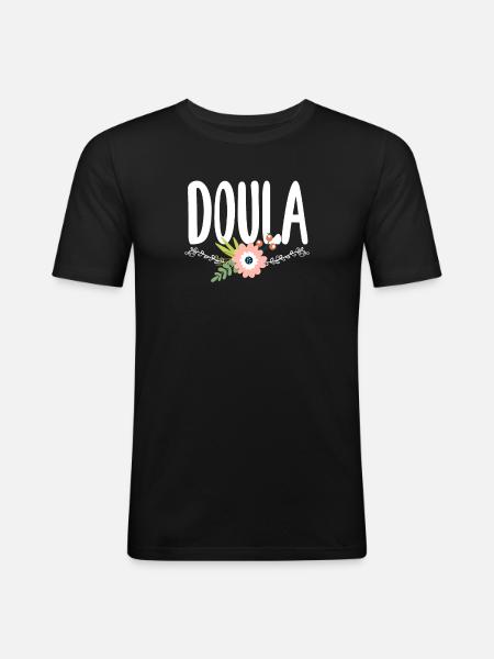 Doula Gift Doula Doulas - Men's Slim Fit T-Shirt - black