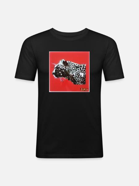 Catlike - Men's Slim Fit T-Shirt - black