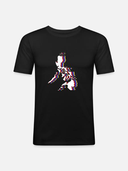 Filipino Philippines - T-shirt près du corps Homme - noir