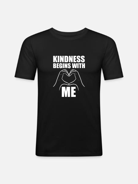 Bullying - Men's Slim Fit T-Shirt - black