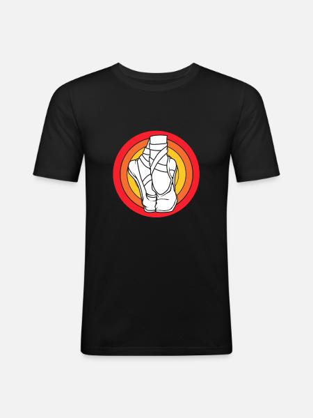 Ballet Ballet Dancer - Men's Slim Fit T-Shirt - black