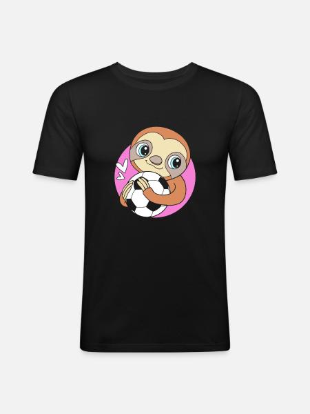 Sloth - Men's Slim Fit T-Shirt - black