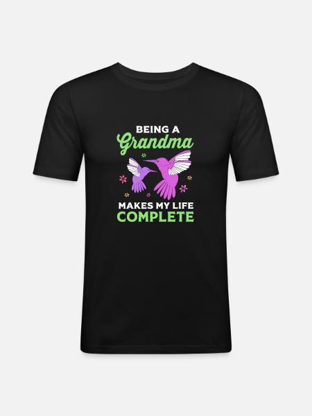 Hummingbird - Men's Slim Fit T-Shirt - black