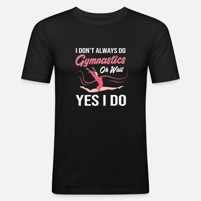 Leichtathletik - Männer Slim Fit T-Shirt - Schwarz