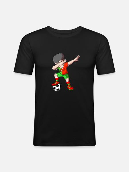 Portugal - Men's Slim Fit T-Shirt - black