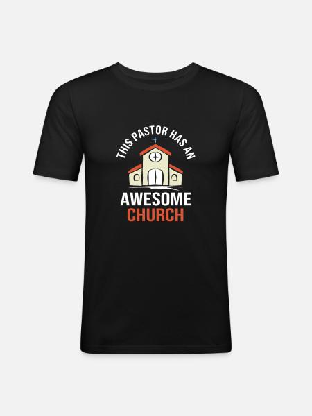 Pastor - Men's Slim Fit T-Shirt - black