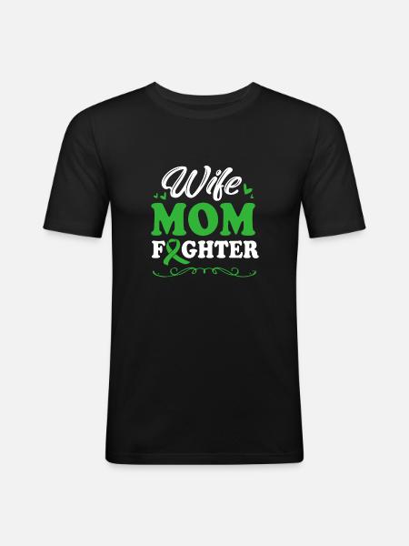 Lebererkrankung - Männer Slim Fit T-Shirt - Schwarz