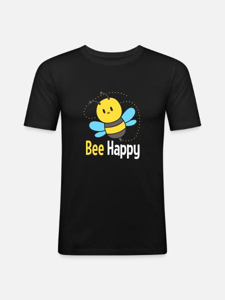 Beekeeper - Men's Slim Fit T-Shirt - black