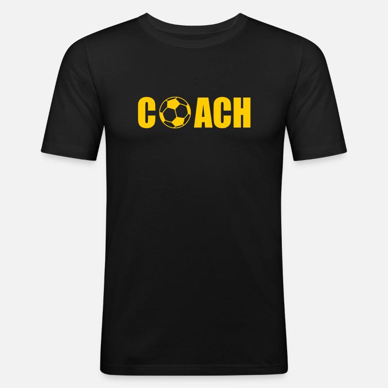 Coach - Männer Slim Fit T-Shirt - Schwarz