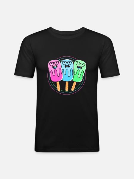 Pool Party - Men's Slim Fit T-Shirt - black