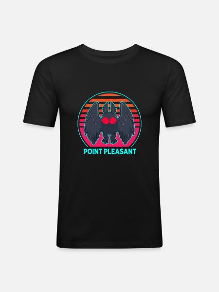 Mothman - Men's Slim Fit T-Shirt - black