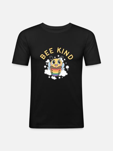 Bullying - Men's Slim Fit T-Shirt - black