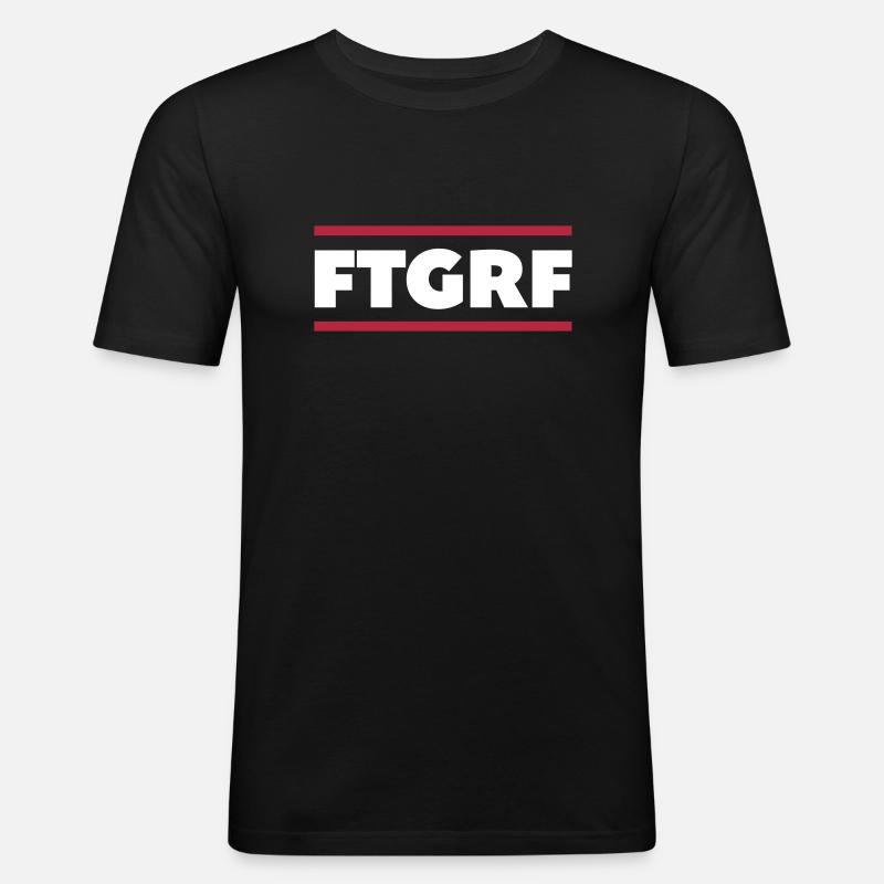 FOTOGRAF · FTGRF - Männer Slim Fit T-Shirt - Schwarz