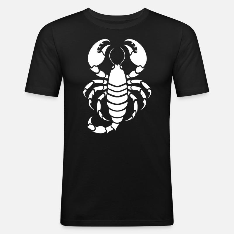 scorpion - Men's Slim Fit T-Shirt - black
