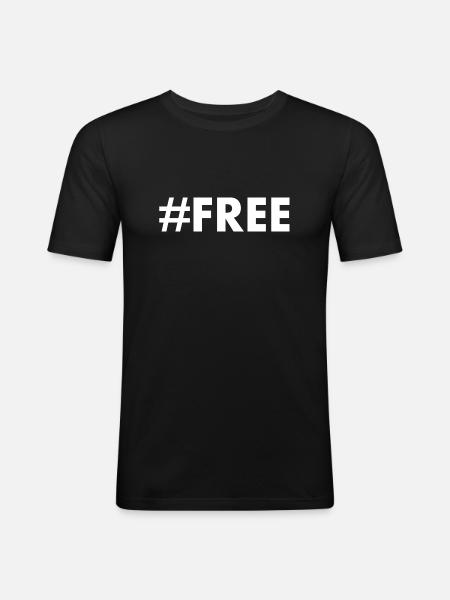 Free - Men's Slim Fit T-Shirt - black