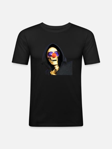 Death of a Clown - Men's Slim Fit T-Shirt - black