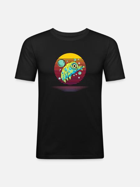 Tardigrade Vapor - Men's Slim Fit T-Shirt - black