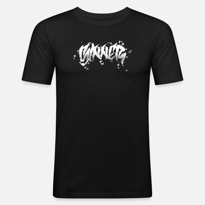Sinner - Männer Slim Fit T-Shirt - Schwarz