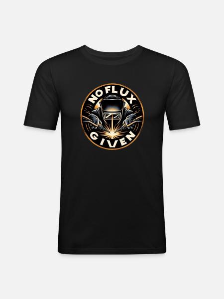 no flux given 9 - Men's Slim Fit T-Shirt - black