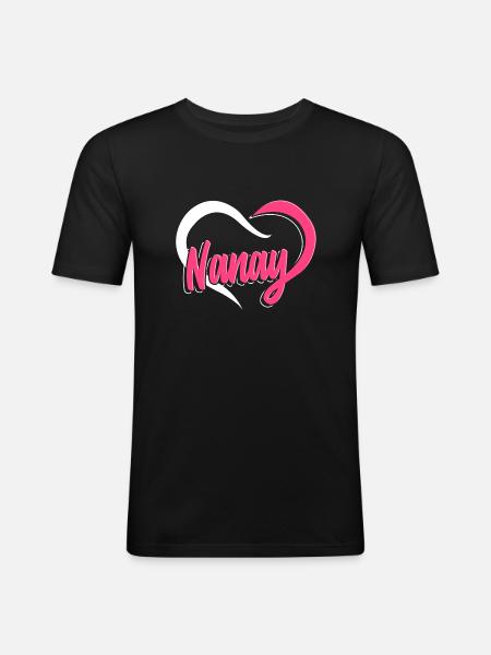 Philippines - Nanay - Men's Slim Fit T-Shirt - black