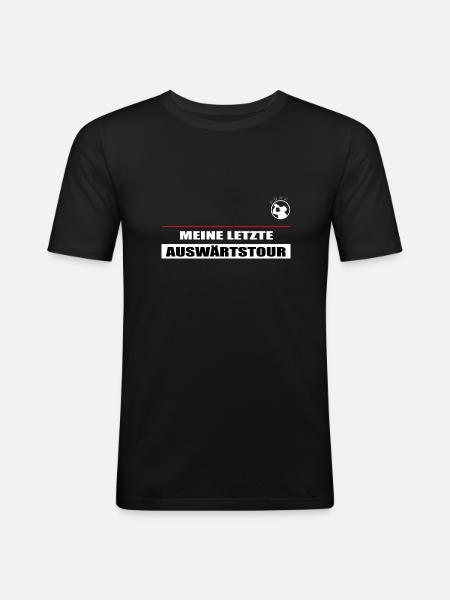 JGA - Männer Slim Fit T-Shirt - Schwarz
