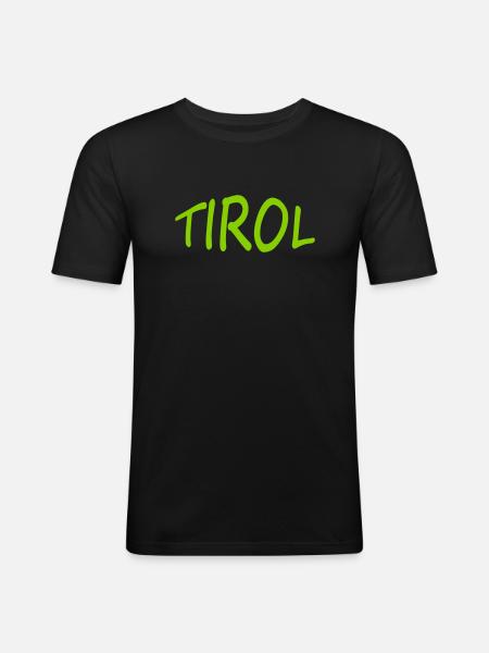 Tyrol - Men's Slim Fit T-Shirt - black