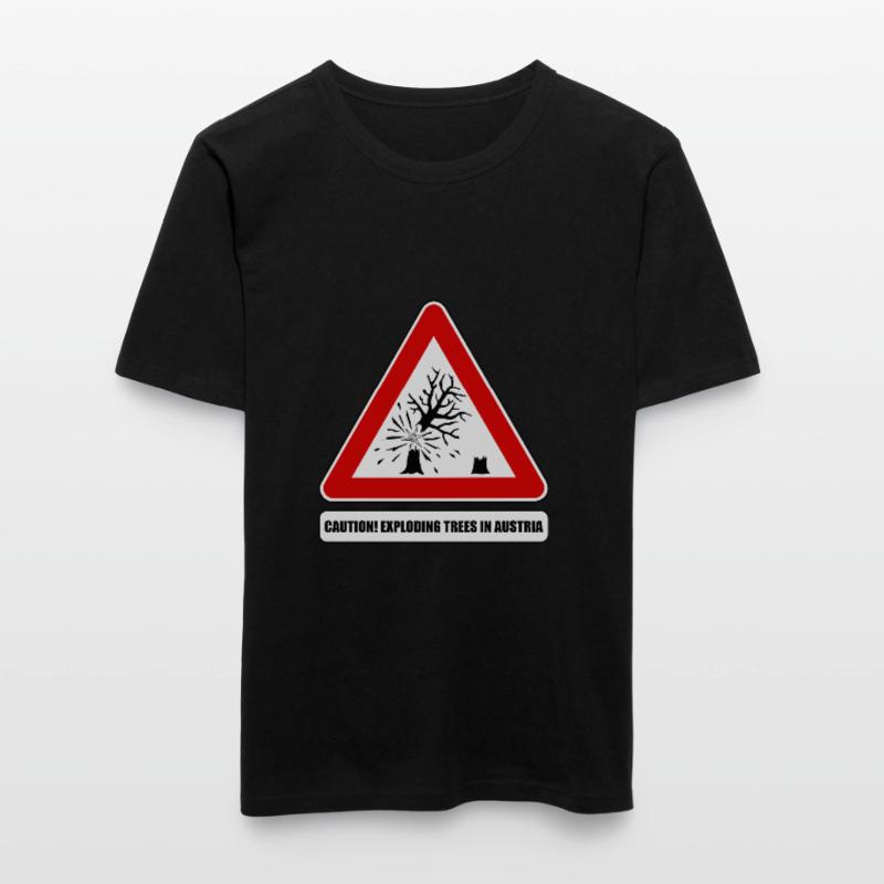 exploding trees,  exploding trees Austria Men's Slim Fit T-Shirt
