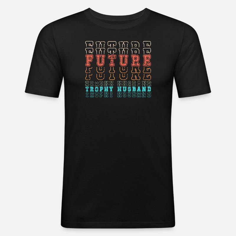 Ehemann Bräutigam Heirat Verlobung Geschenkidee - Männer Slim Fit T-Shirt - Schwarz