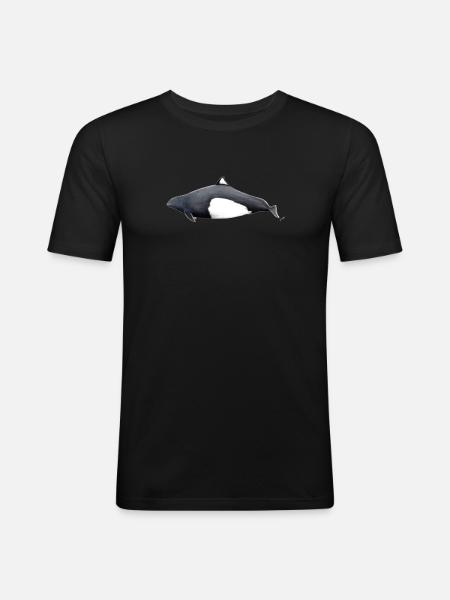 Dall niser - Dall s nise dall Marsouin - Slim Fit T-skjorte for menn - svart