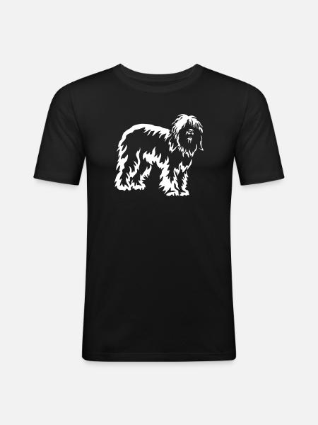 Berger portugais « Black Edition » - T-shirt près du corps Homme - noir