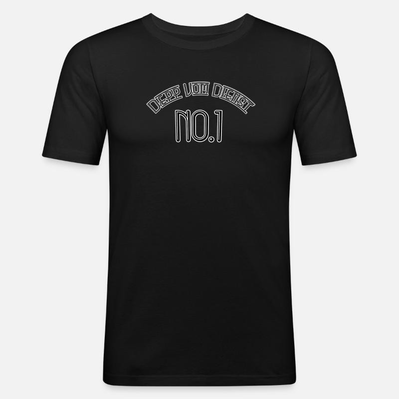 Depp from Service No 1 - Men's Slim Fit T-Shirt - black