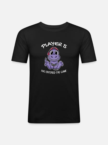 Third Baby Player 5 Baby - Men's Slim Fit T-Shirt - black