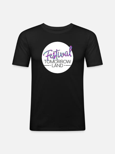 Tomorrowland Festival - T-shirt près du corps Homme - noir
