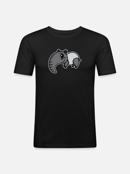 tapire tapire - Men's Slim Fit T-Shirt - black