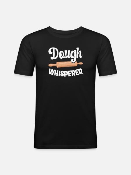 Baking Baker Baker - Men's Slim Fit T-Shirt - black