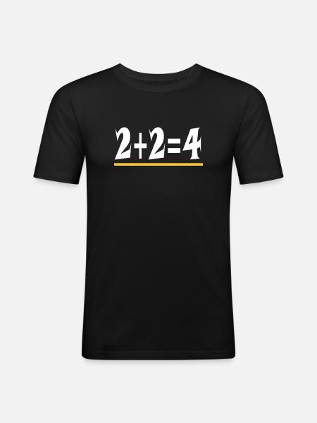 The Logical - Men's Slim Fit T-Shirt - black