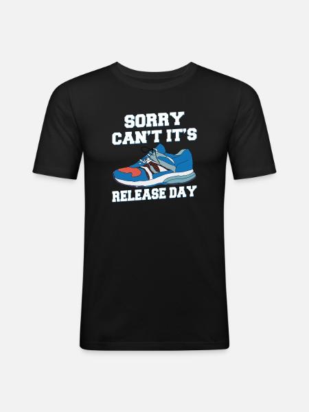Sneakerhead Collector - Men's Slim Fit T-Shirt - black