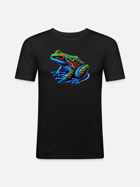 Frog - Men's Slim Fit T-Shirt - black