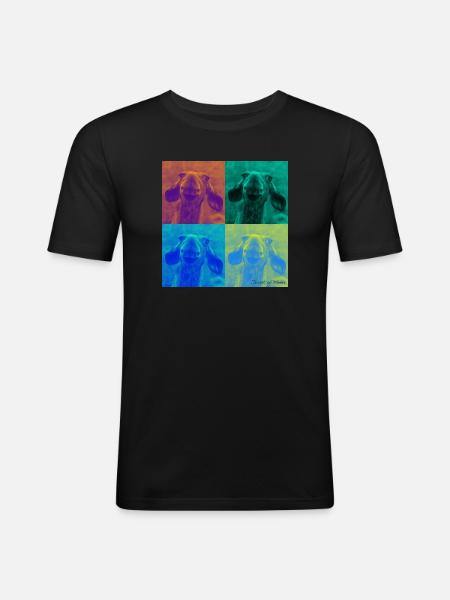 Secret of Moose - Duplex - Men's Slim Fit T-Shirt - black