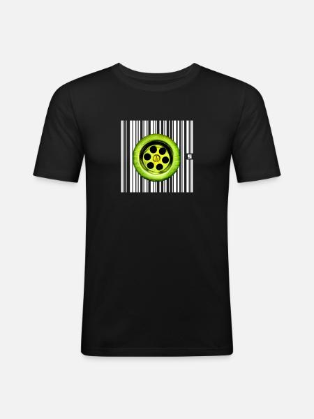 SPOT - PROFESSIONAL - Men's Slim Fit T-Shirt - black