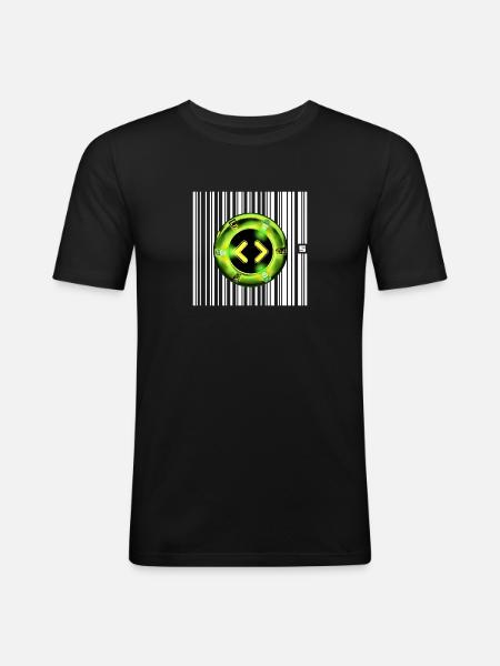 SPOT - READY - Men's Slim Fit T-Shirt - black