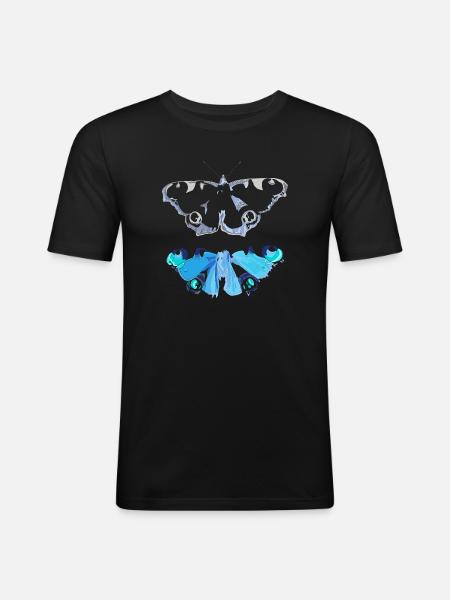 fall out of character - Men's Slim Fit T-Shirt - black