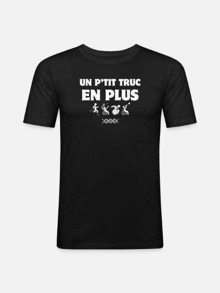 disability, disabled sport, sport - Men's Slim Fit T-Shirt - black