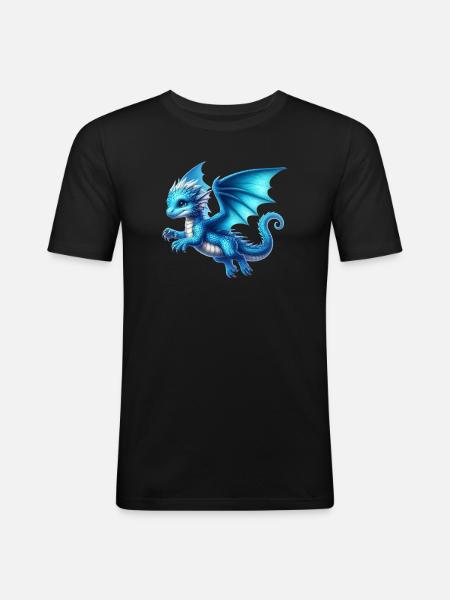 Dragon - Men's Slim Fit T-Shirt - black